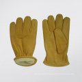 Cow Grain Leather Cut Resistant Driver Glove